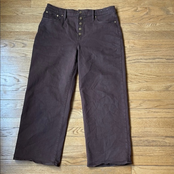 Madewell Denim - Madewell Women's The Perfect Vintage Wide-Leg Jean size 32
